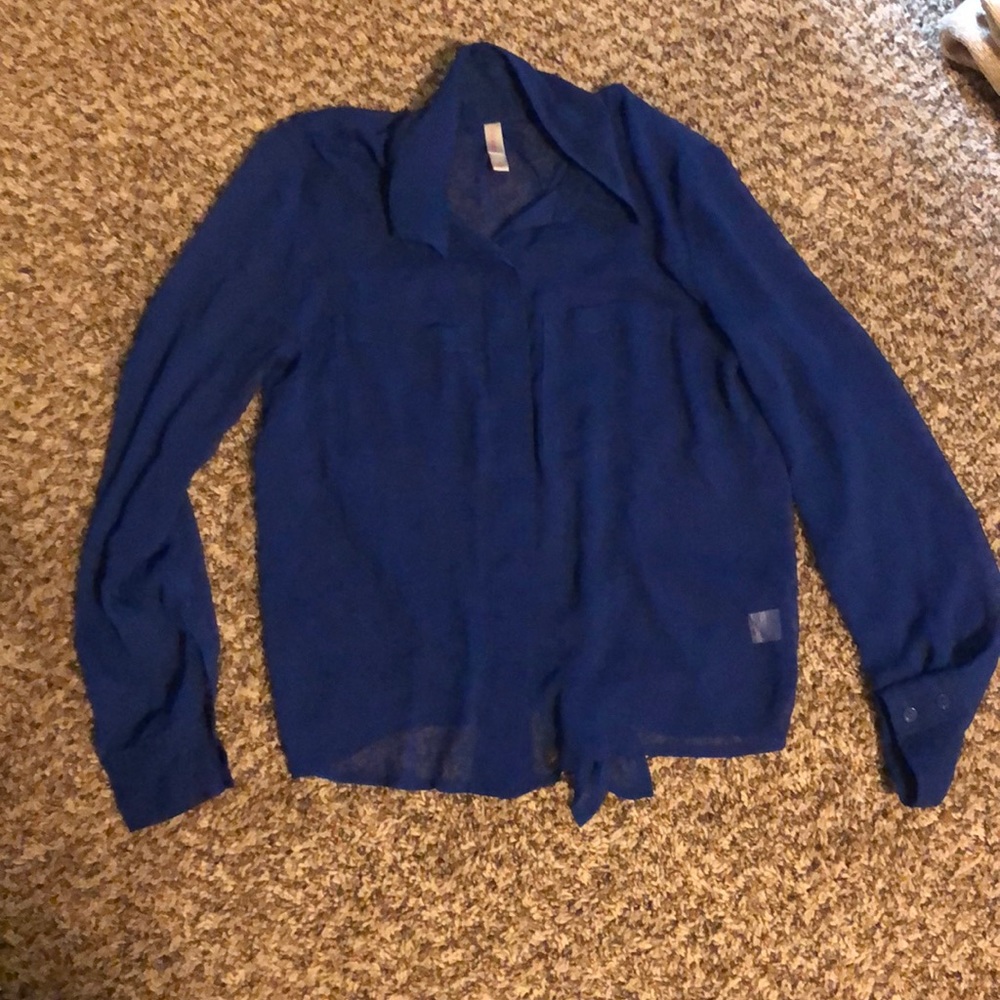 Blue blouse